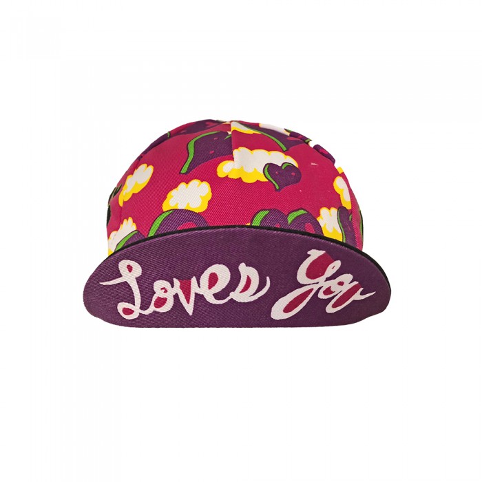Cappellino da ciclismo Cinelli Ana Benaroya Heart