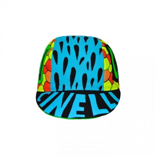 Cappellino da ciclismo Cinelli Ana Benaroya Poseidon