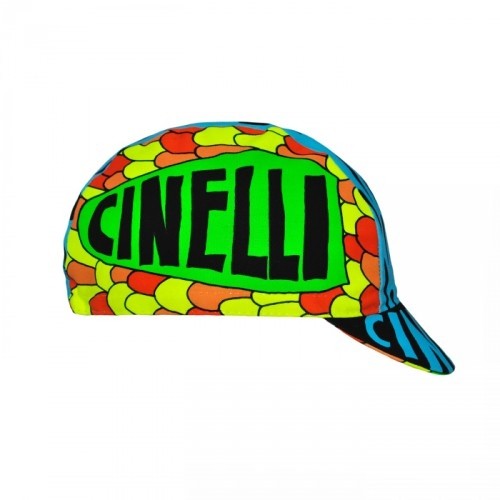 Cappellino da ciclismo Cinelli Ana Benaroya Poseidon