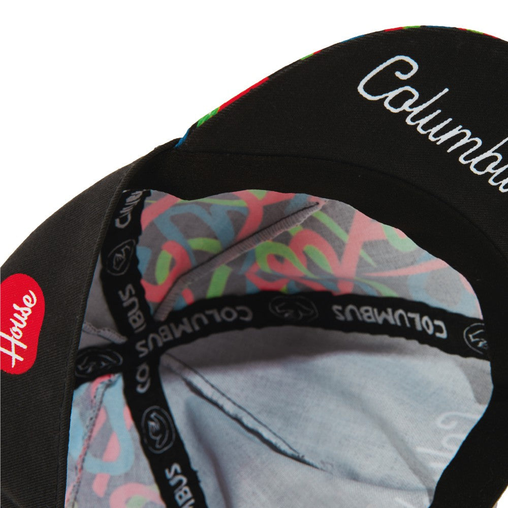 Cappellino da ciclismo Cinelli Columbus Tubography