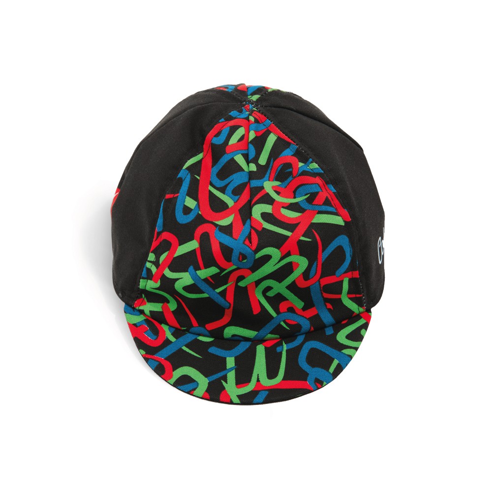 Cappellino da ciclismo Cinelli Columbus Tubography