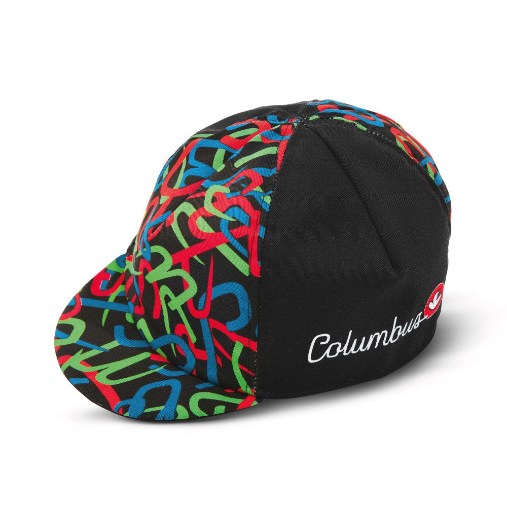 Cappellino da ciclismo Cinelli Columbus Tubography