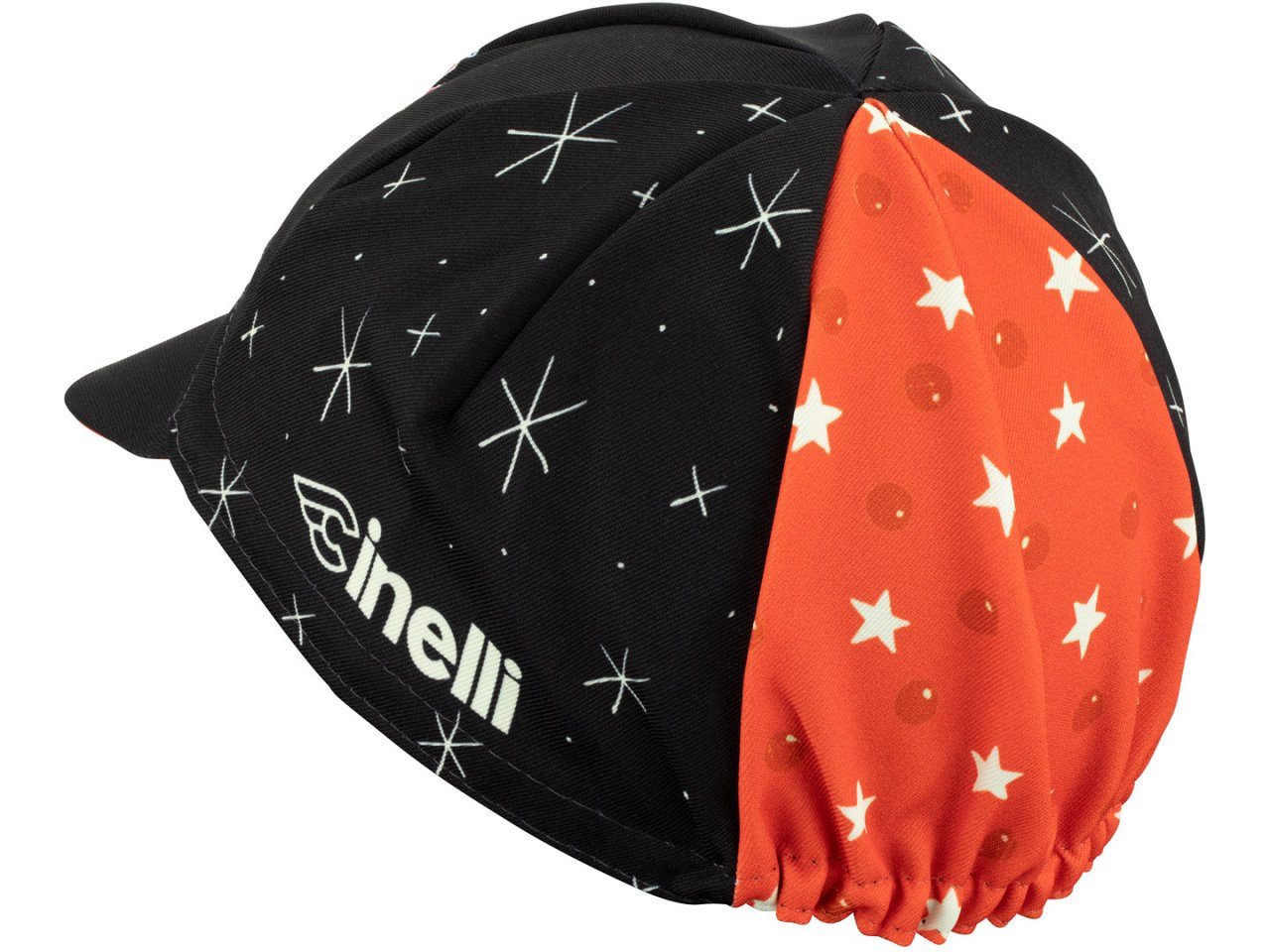 Cappellino da ciclismo Cinelli Cosmic Riders Nero