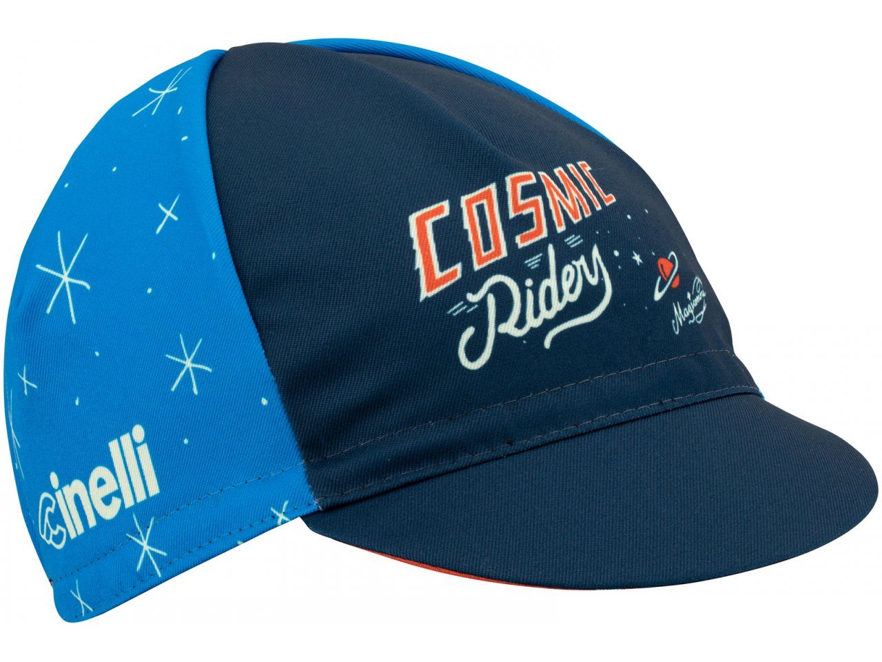 Cappellino da ciclismo Cinelli Cosmic Riders Blu
