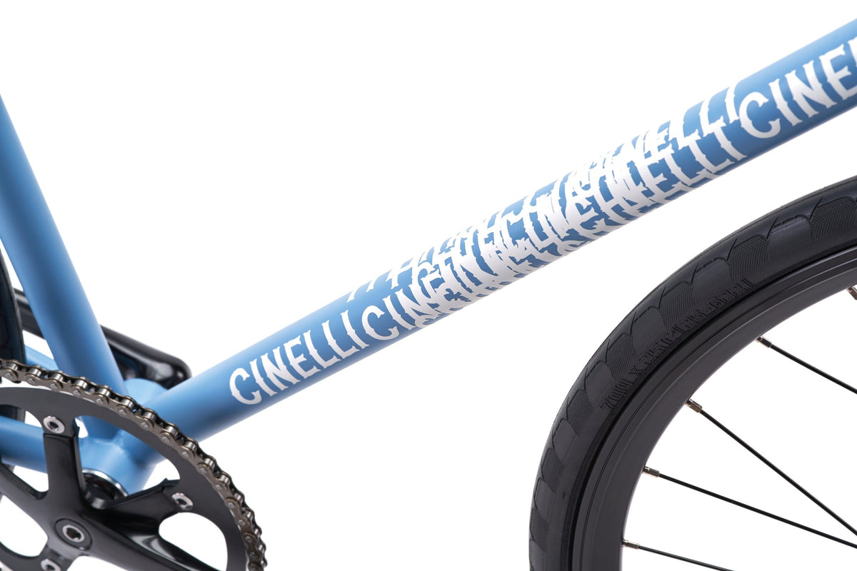 Cinelli Gazzetta Track Grey Sky Morning detail