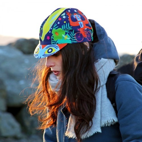 Cappellino da ciclismo Cinelli Jungle Zen
