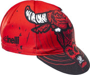 Cappellino da ciclismo Cinelli Monster Track'22 Rosso