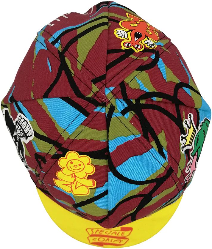 Cappellino da ciclismo Cinelli Speciale Corsa Braulio