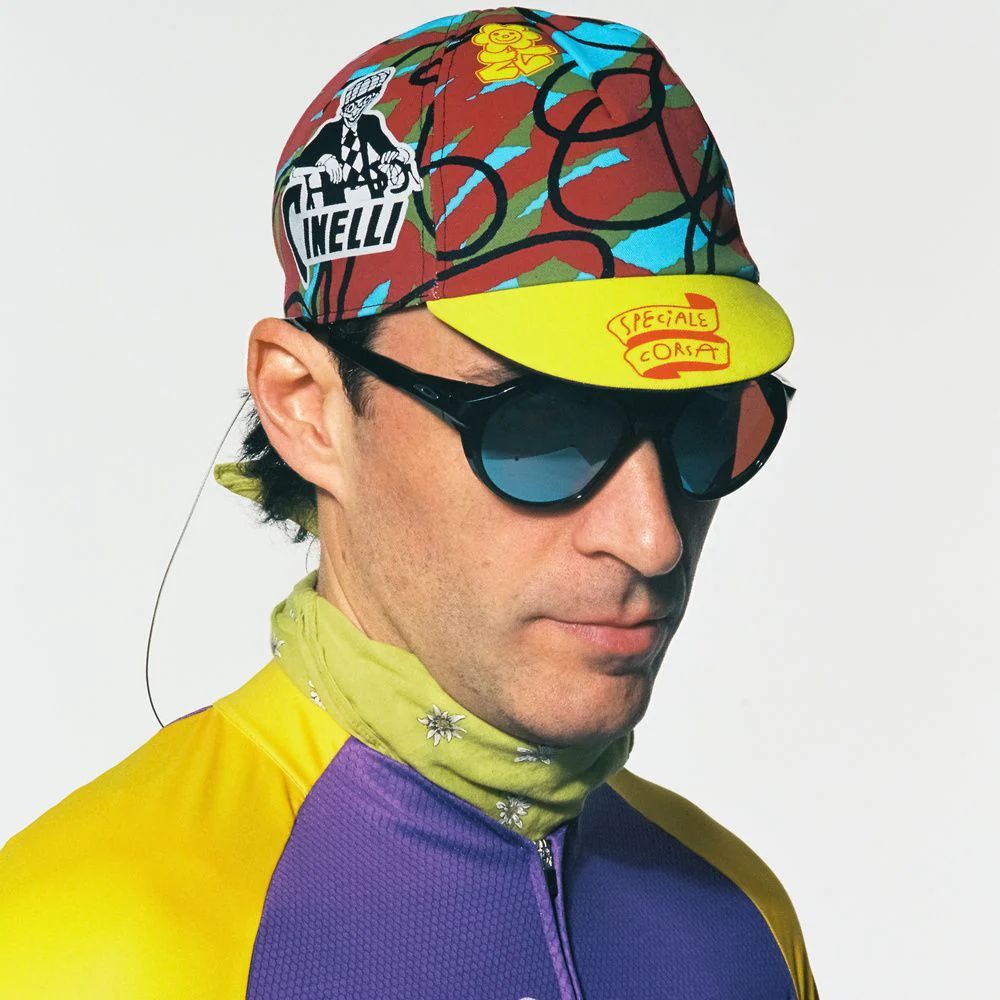 Cappellino da ciclismo Cinelli Speciale Corsa Braulio