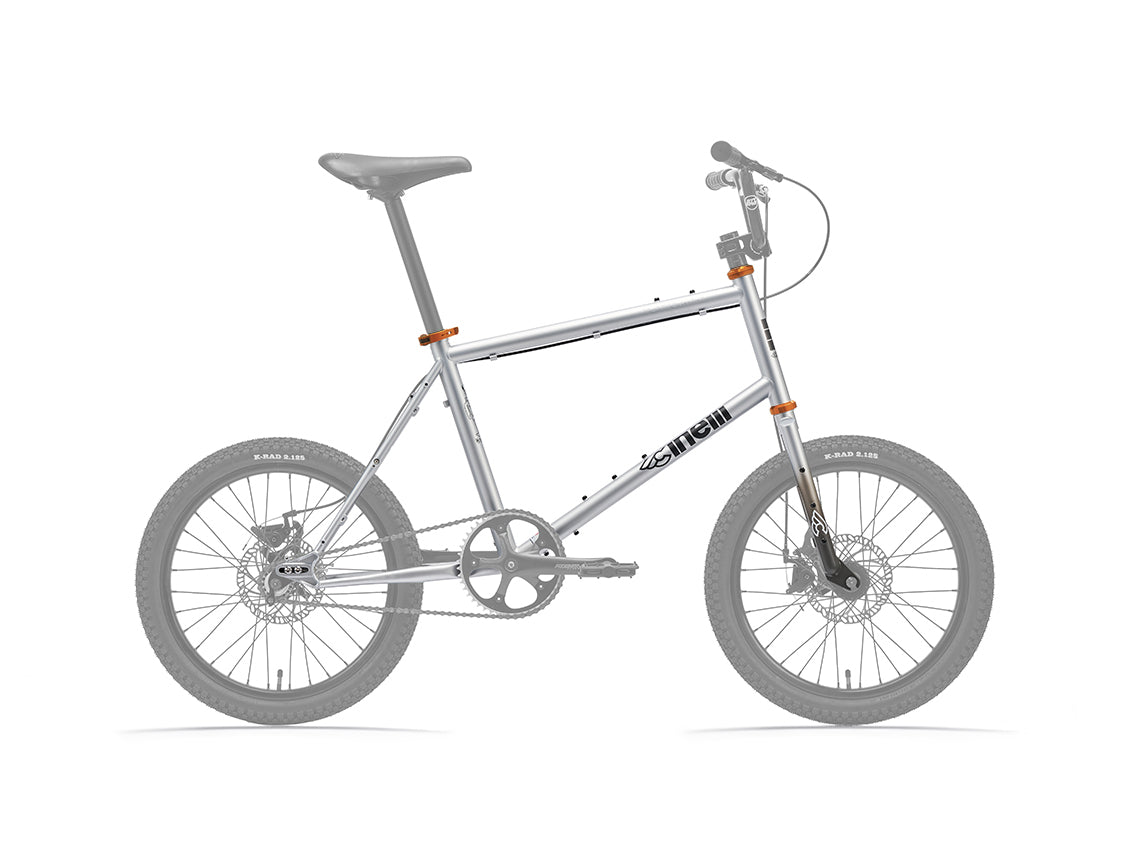 Cinelli Tutto Mini Silver Bootleg Singlespeed-Fahrrad