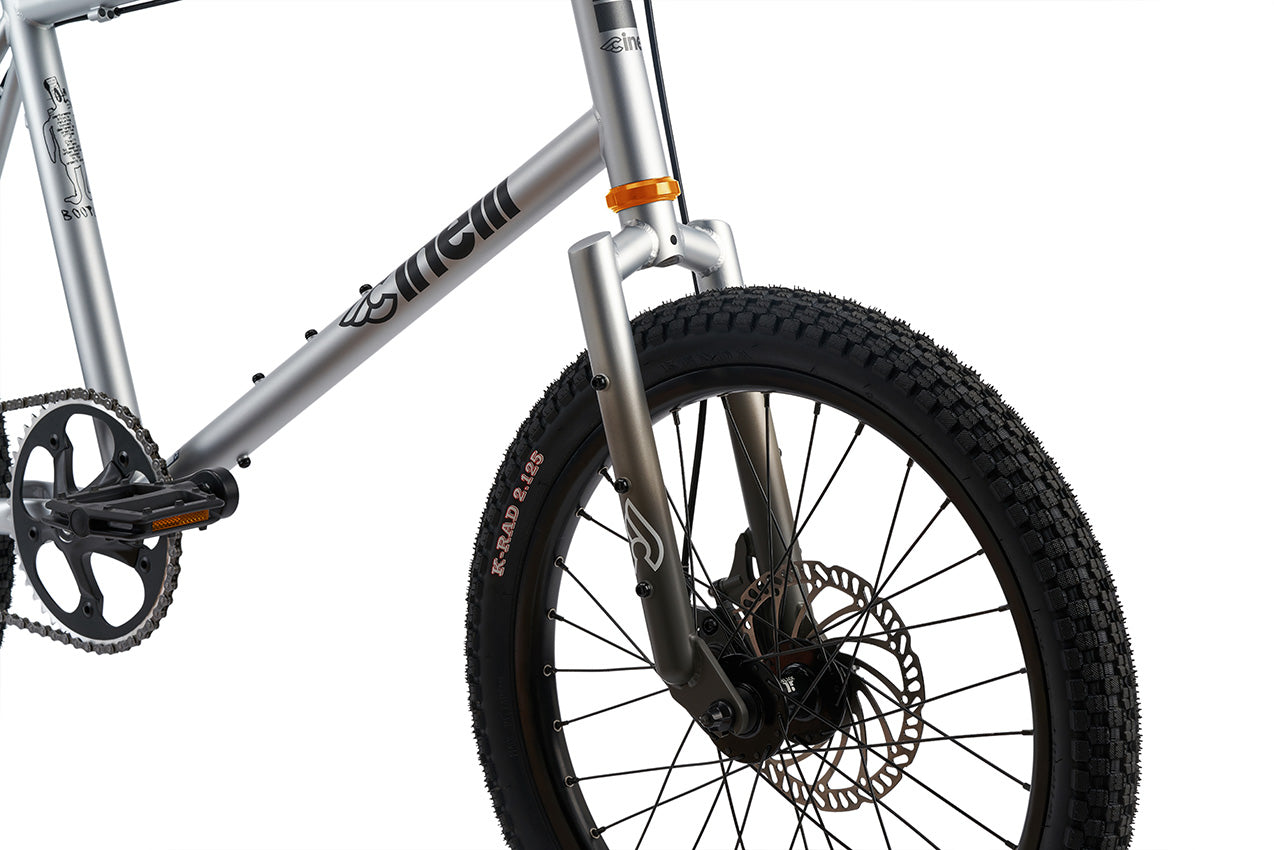 Cinelli Tutto Mini Silver Bootleg Singlespeed-Fahrrad