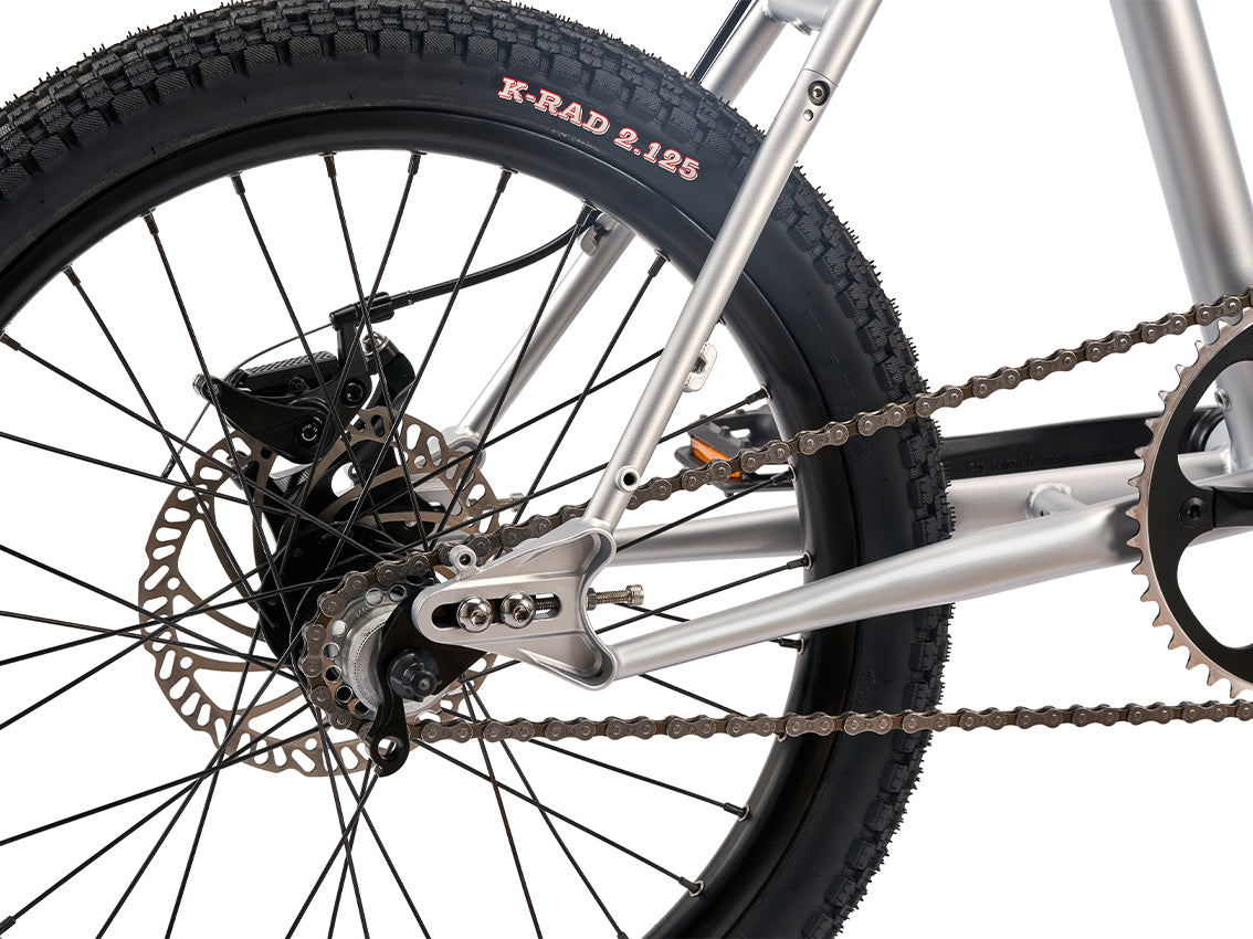 Cinelli Tutto Mini Silver Bootleg Singlespeed-Fahrrad