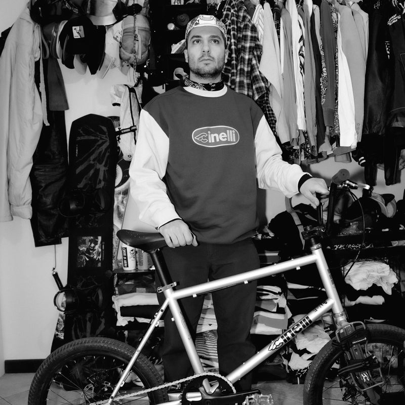 Cinelli Tutto Mini Silver Bootleg Singlespeed-Fahrrad