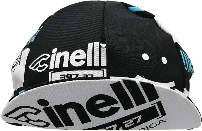 Cappellino da ciclismo Cinelli Vigorelli Nero