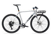 Bicicleta urbana Cinelli Zydeco plateada pirata