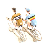 Figuras de ciclismo Flandriens Molteni & Landstrui Miniature Racers