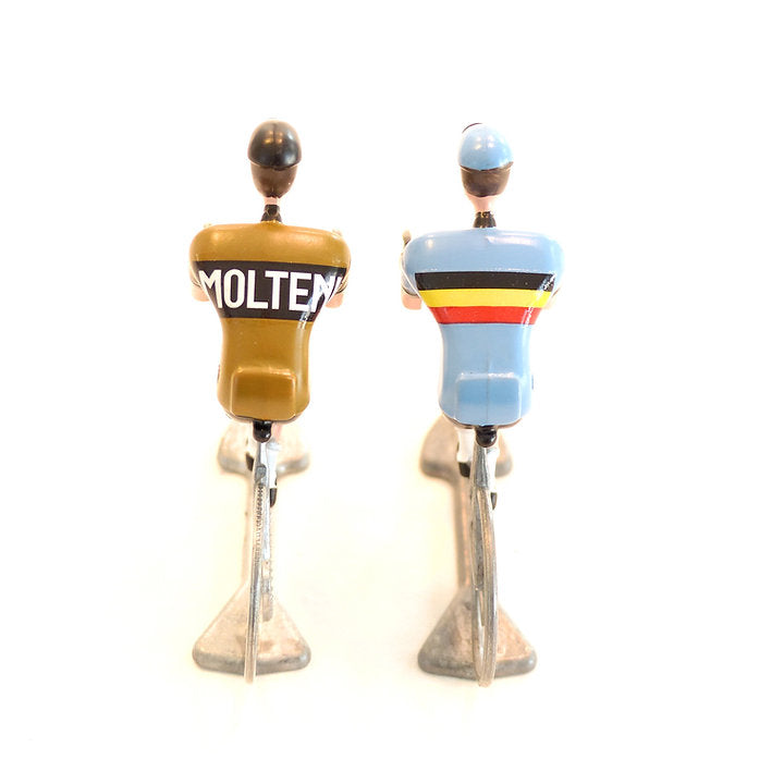 Figuras de ciclismo Flandriens Molteni & Landstrui Miniature Racers