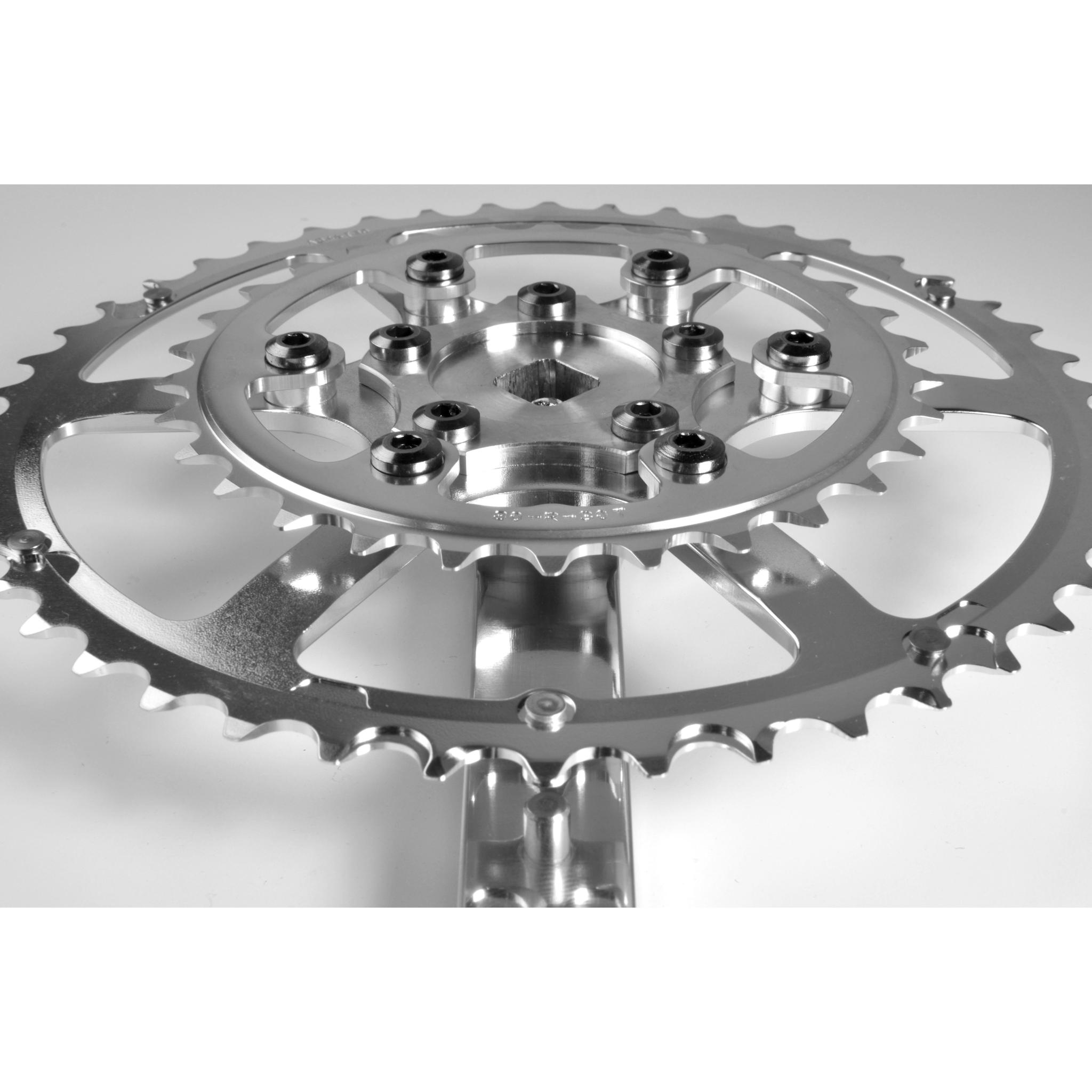 Pédalier doube plateau Vélo Orange Grand Cru BCD 50,4