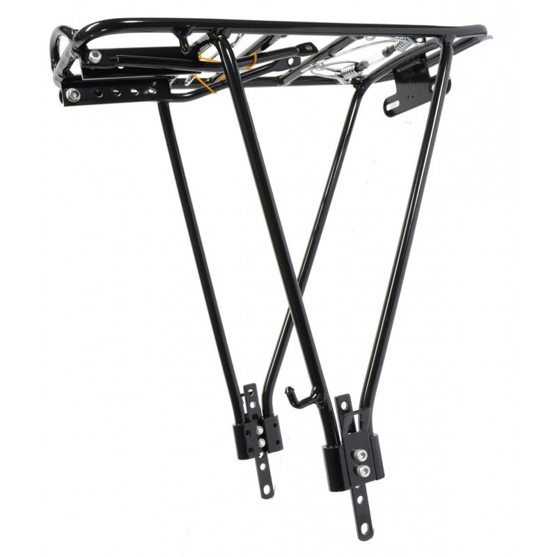 Agile Rear Rack Double leg rear luggage rack 26 to 28 black – Hirondelle Bike Shop