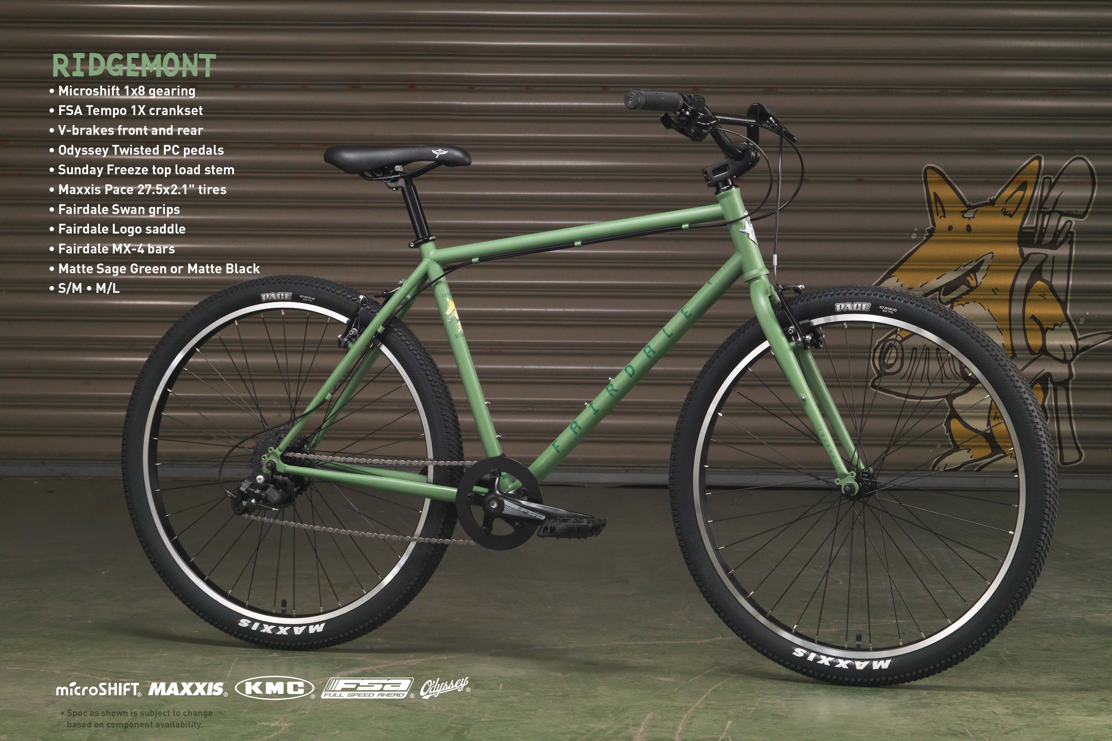 Fairdale Ridgemont 8-Gang-Stadtfahrrad