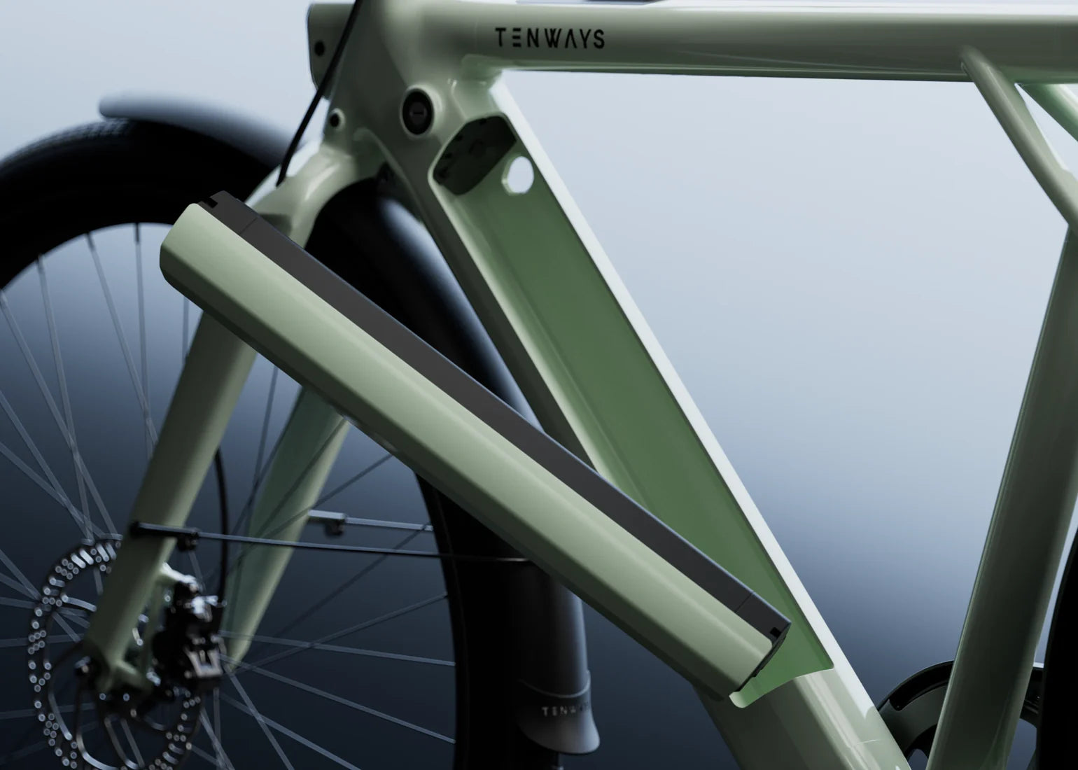 Vélo de ville électrique TENWAYS CGO009