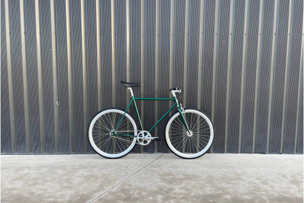 Bicicleta fixie / singlespeed InFiné Cycles - Verde Jaguar
