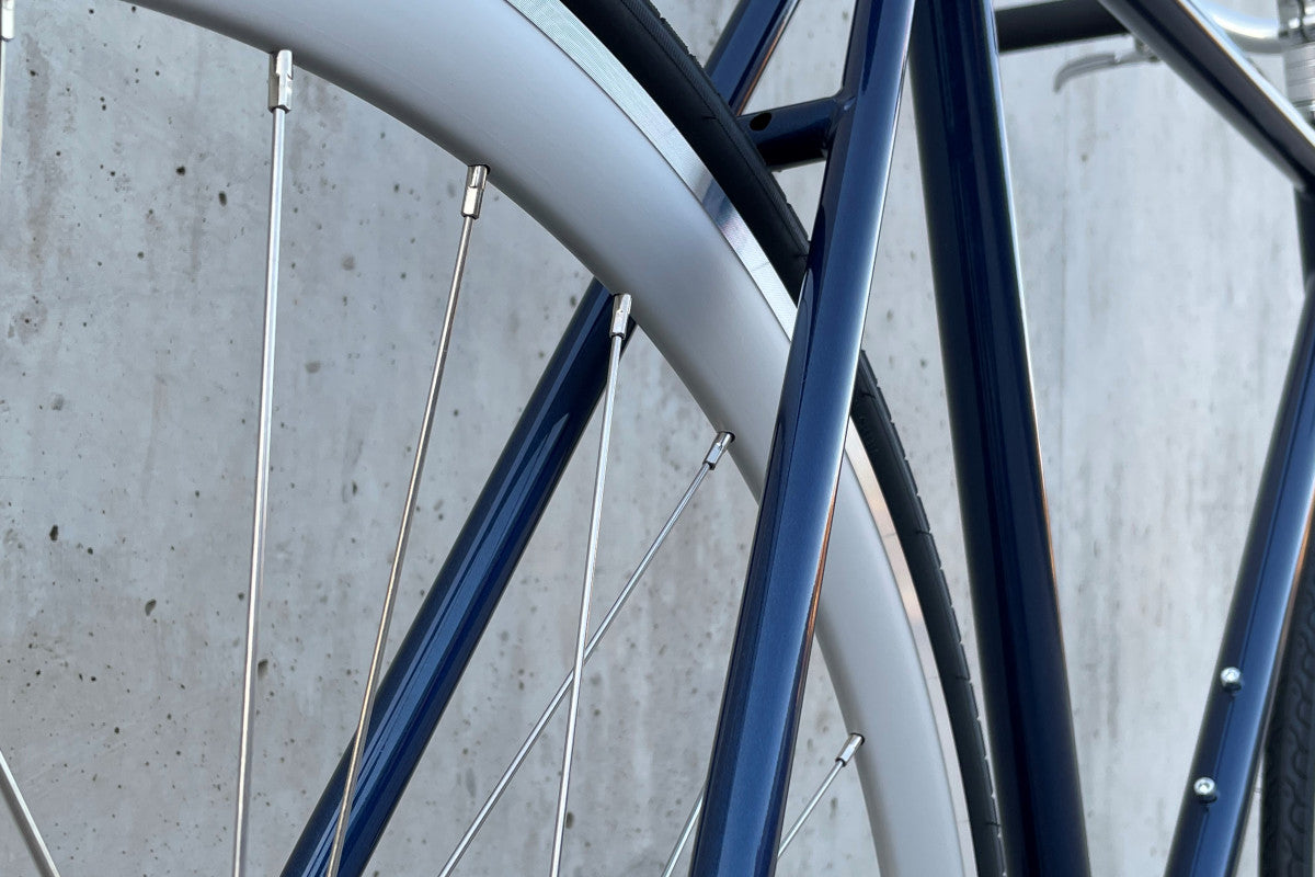 Bicicleta fixie / singlespeed Ciclos InFiné - Noche Azul