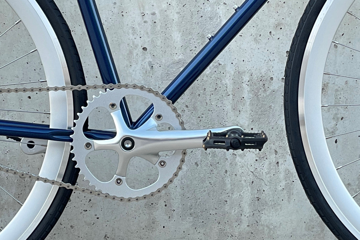 Bicicleta fixie / singlespeed Ciclos InFiné - Noche Azul