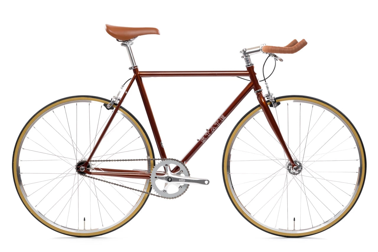Fixie / Singlespeed Bike State Bicycle - 4130 - Sokol