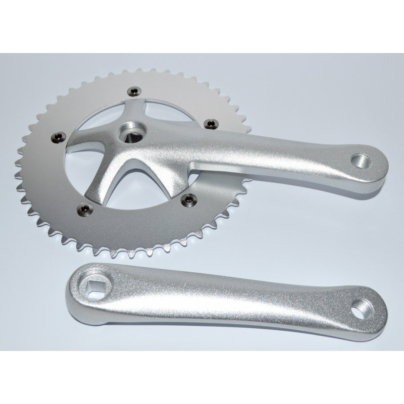 Fixie / Singlespeed Kurbelgarnitur PNA Prowheel Silber