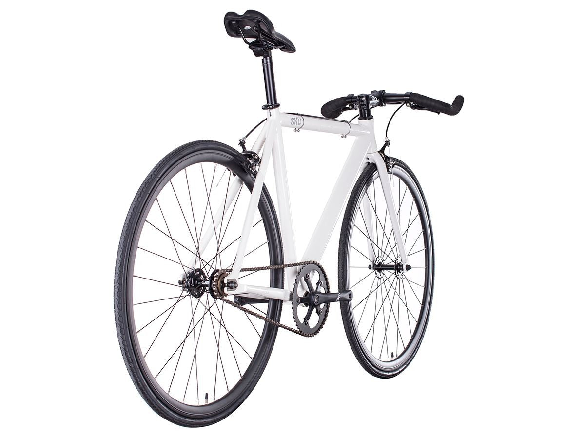 Bicicleta Fixie / Singlespeed 6KU Pista Blanca