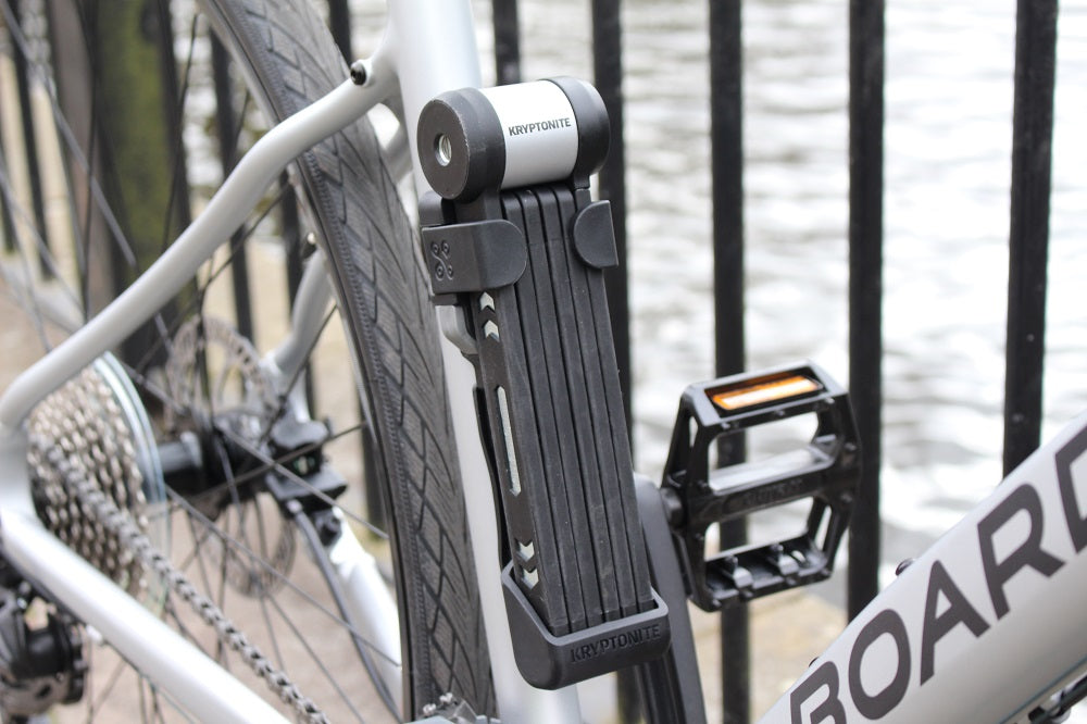 Candado para bicicleta plegable kryptolok 610