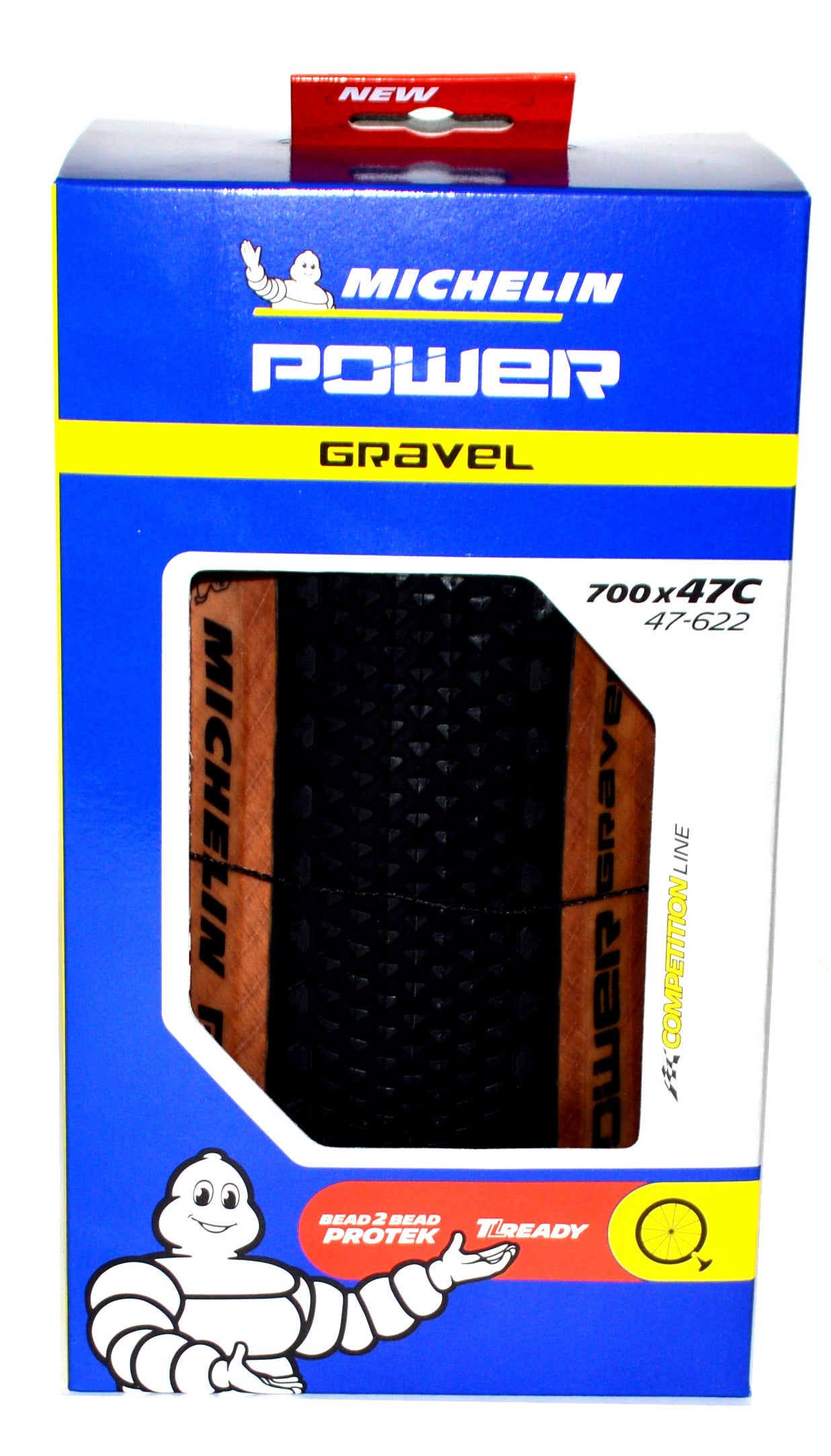 Neumático Gravel Michelin 700/28 Power Gravel TS Skin NR V2 Competition Line