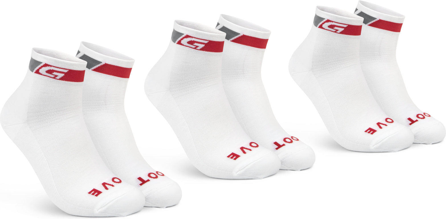 GripGrab Classic low cycling socks, pack of 3