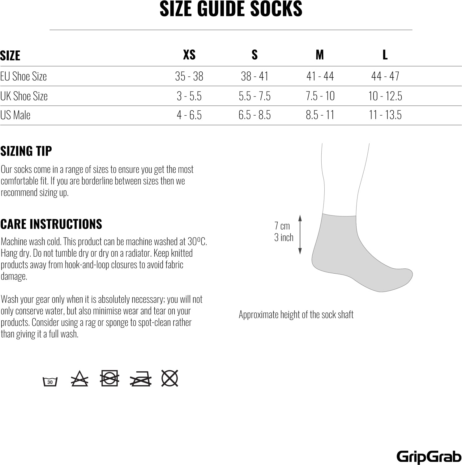GripGrab Classic niedrige Sommer-Radsocken