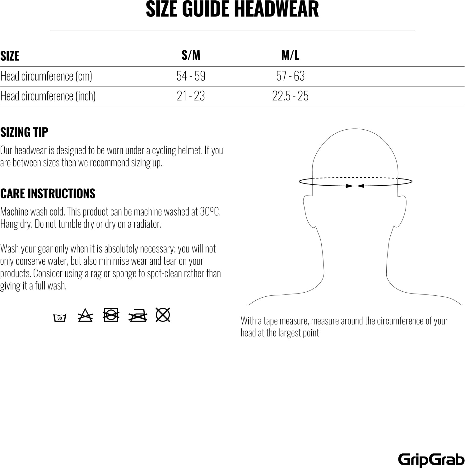 Casquette vélo légère d'été GripGrab