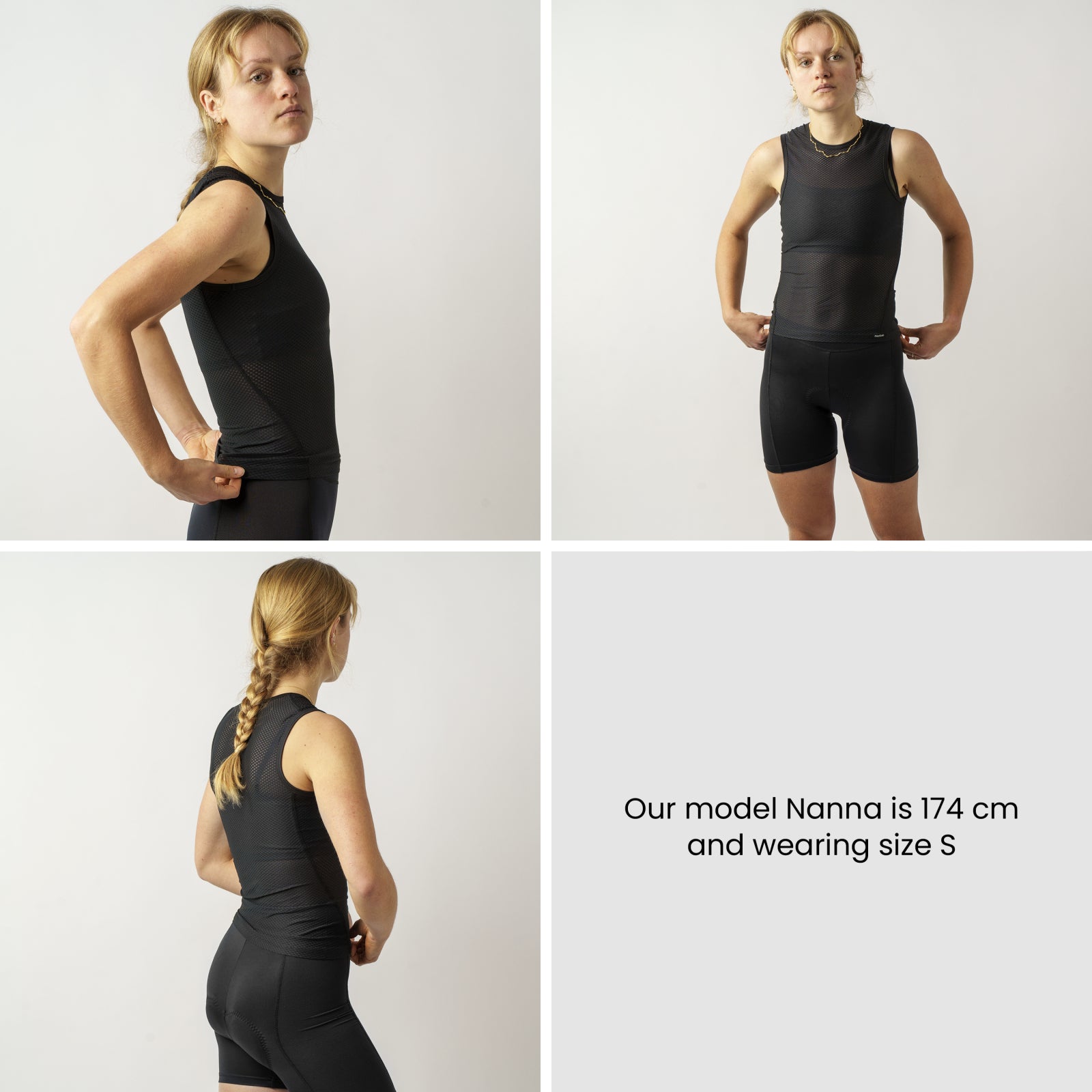 GripGrab women's sleeveless undershirt in ultralight mesh