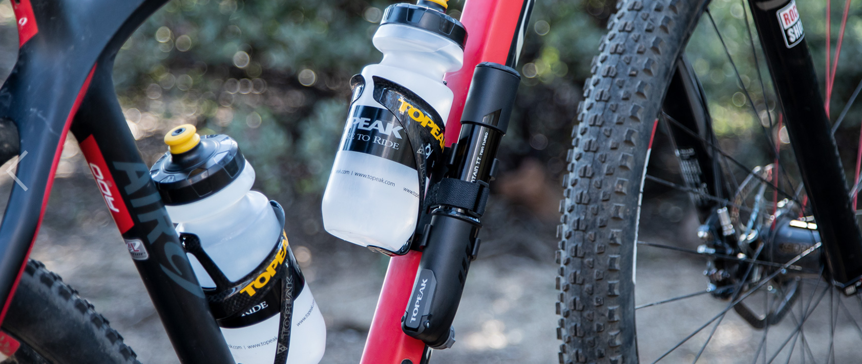 Handpomp voor Gravel Topeak Mountain TT Twin Turbo