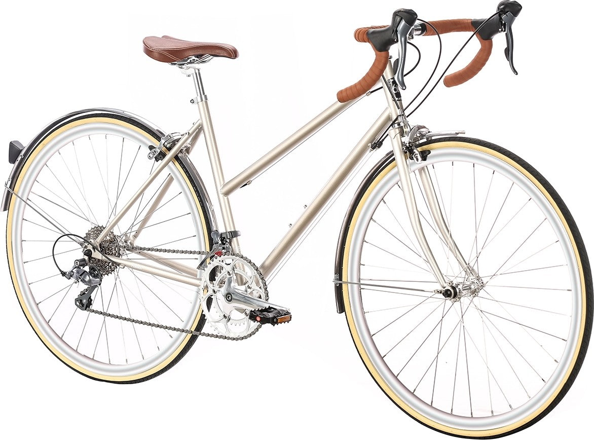 Helen Champagne 16-speed 6KU touring bike