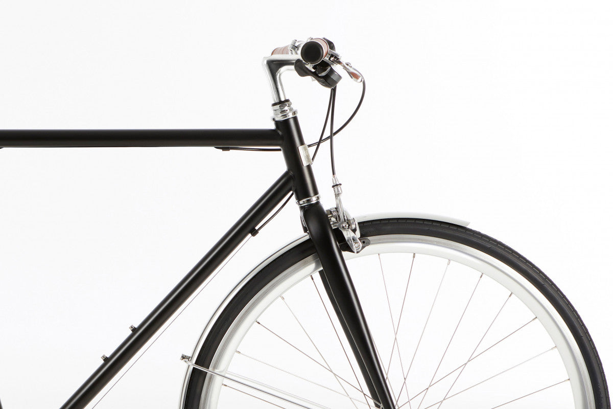 Bicicleta Urbana de Asfalto InFiné Cycles - Negro Mate