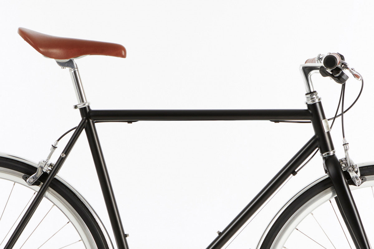 Bicicleta Urbana de Asfalto InFiné Cycles - Negro Mate