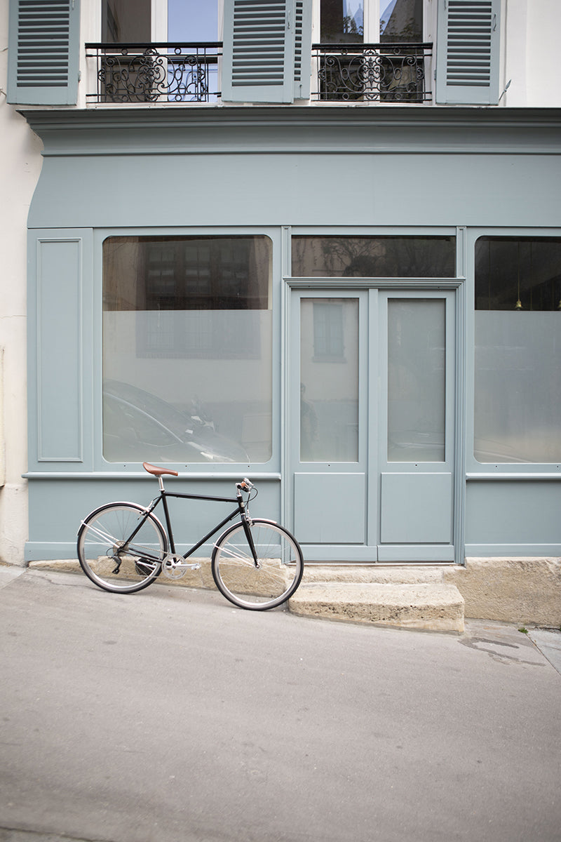 Bicicleta Urbana de Asfalto InFiné Cycles - Negro Mate