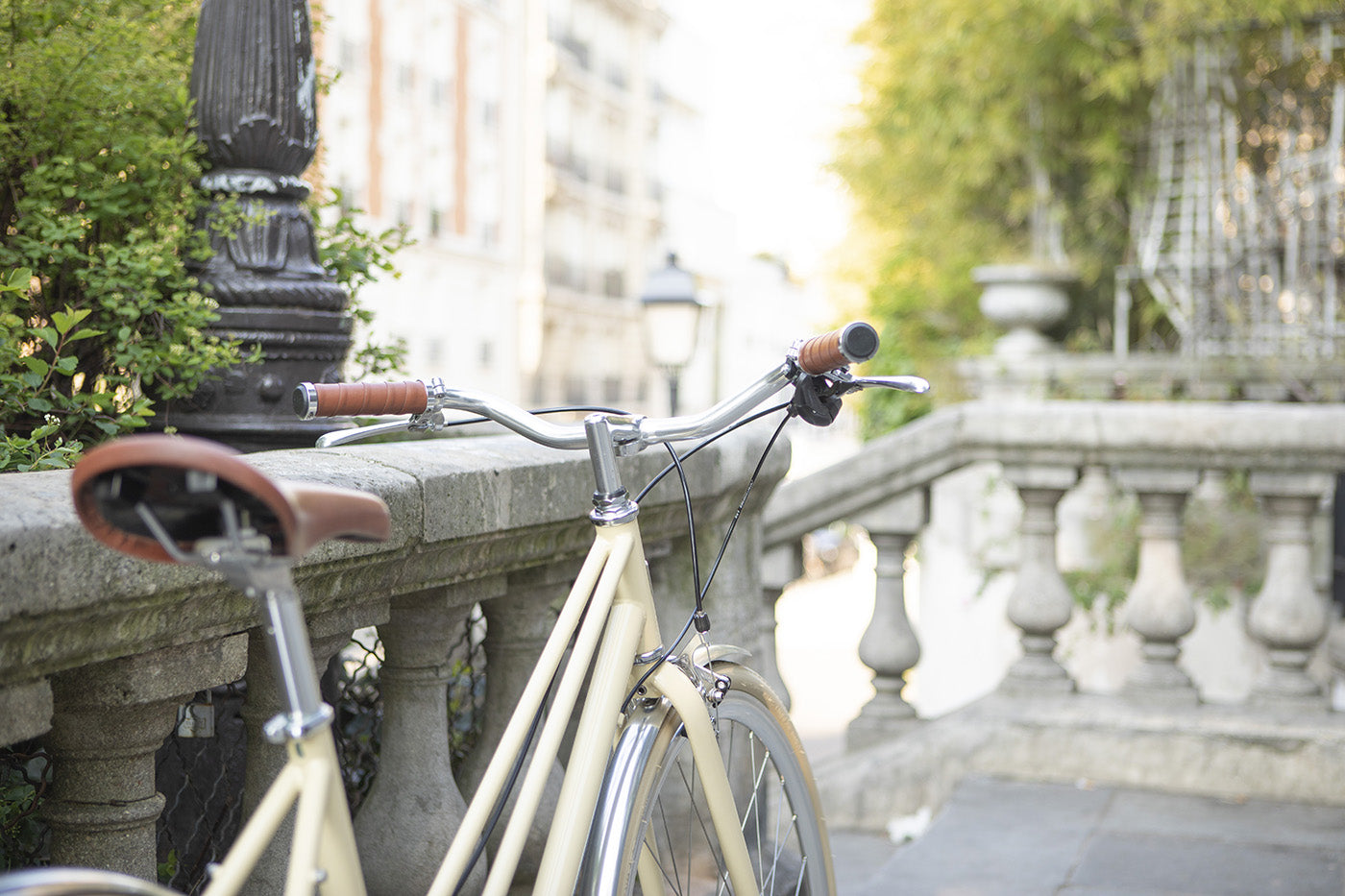 InFiné Cycles Flâneuse Stadsfiets - Crème