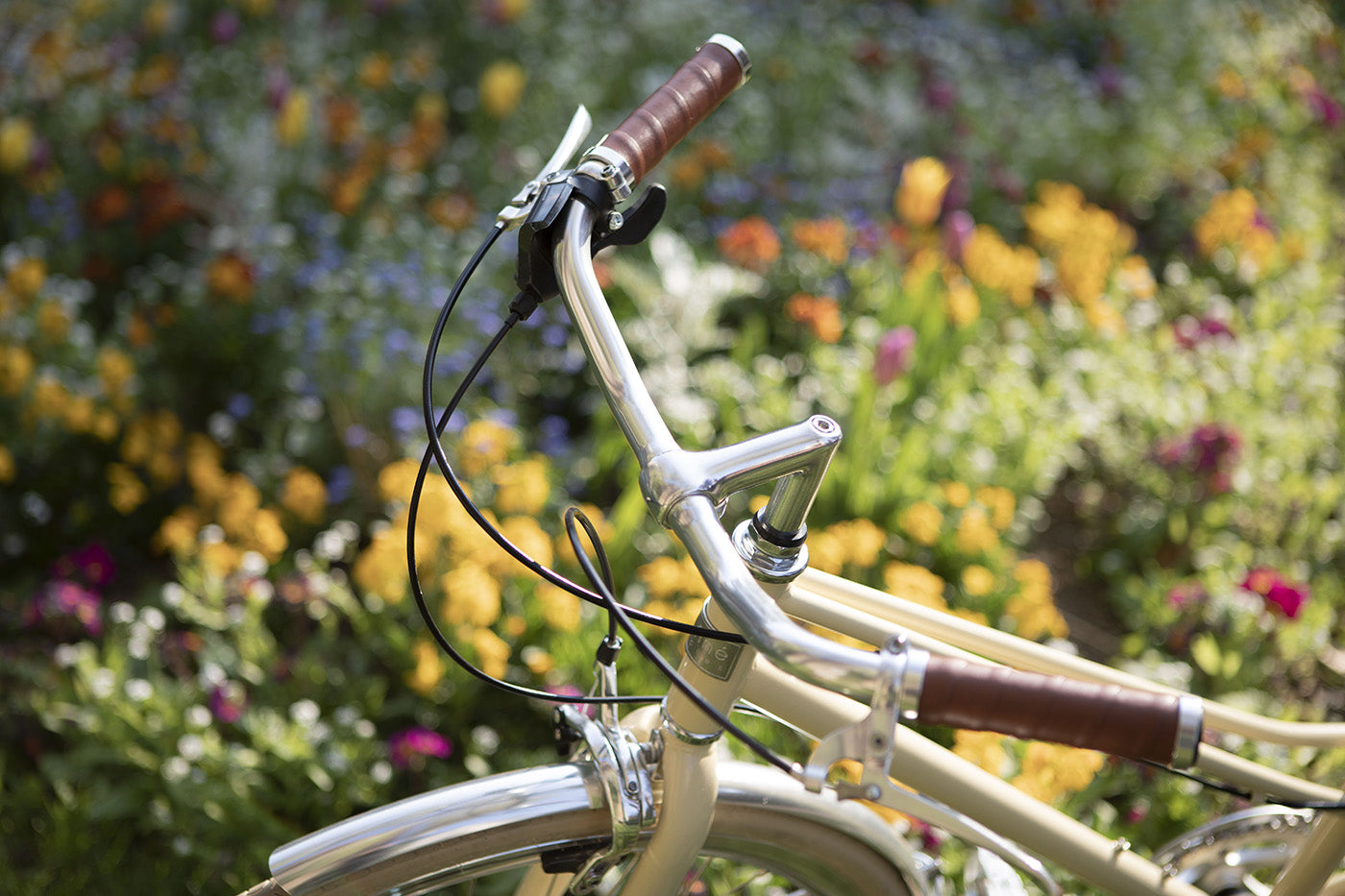 InFiné Cycles Flâneuse Stadsfiets - Crème