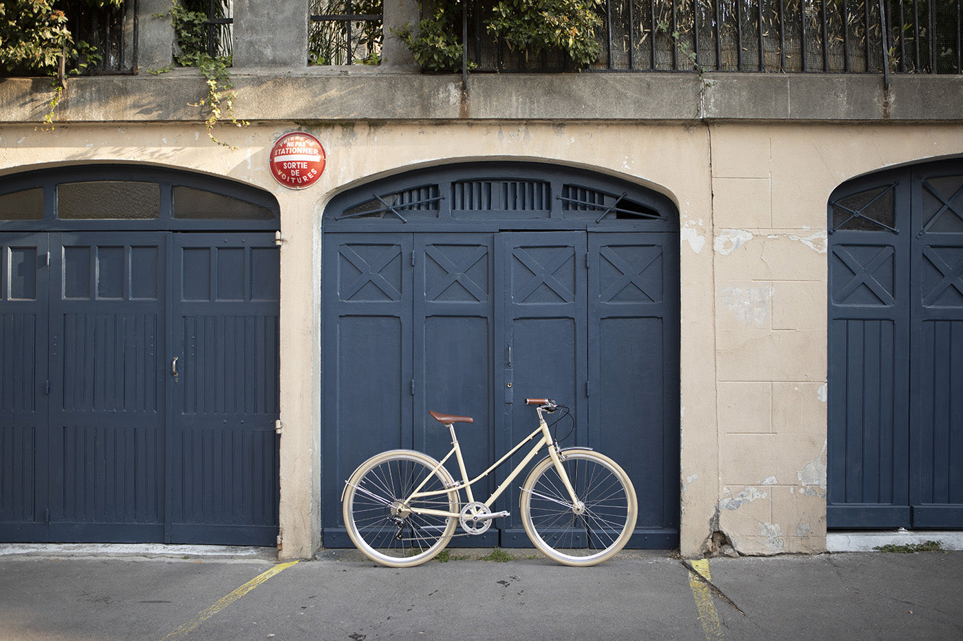 InFiné Cycles Flâneuse Stadsfiets - Crème