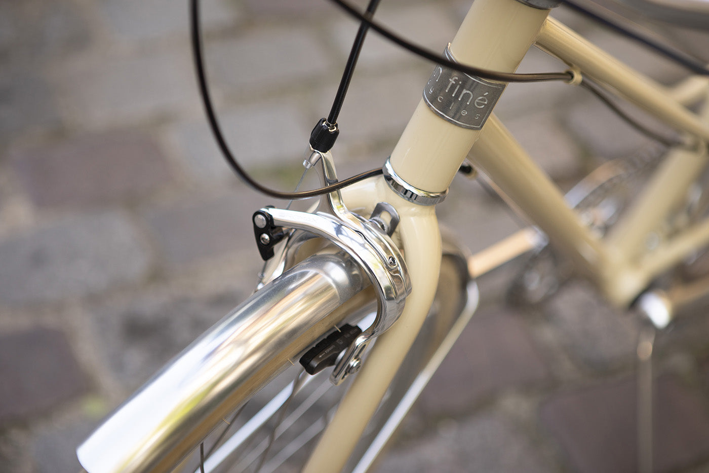 InFiné Cycles Flâneuse Stadsfiets - Crème