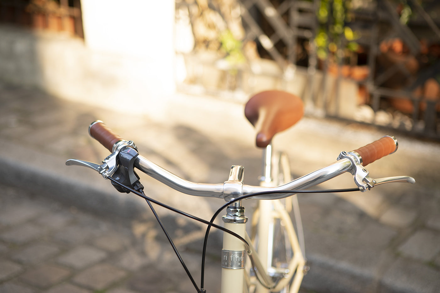 InFiné Cycles Flâneuse Stadsfiets - Crème