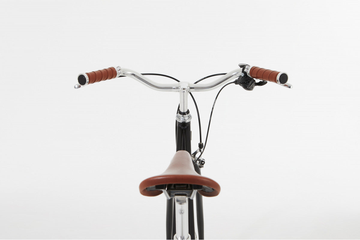 Bicicleta urbana InFiné Cycles Flâneuse - Negro mate
