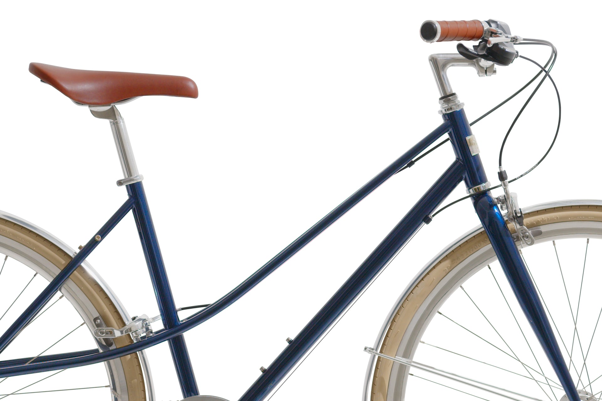 Bicicleta Urbana InFiné Cycles Flâneuse - Night Blue