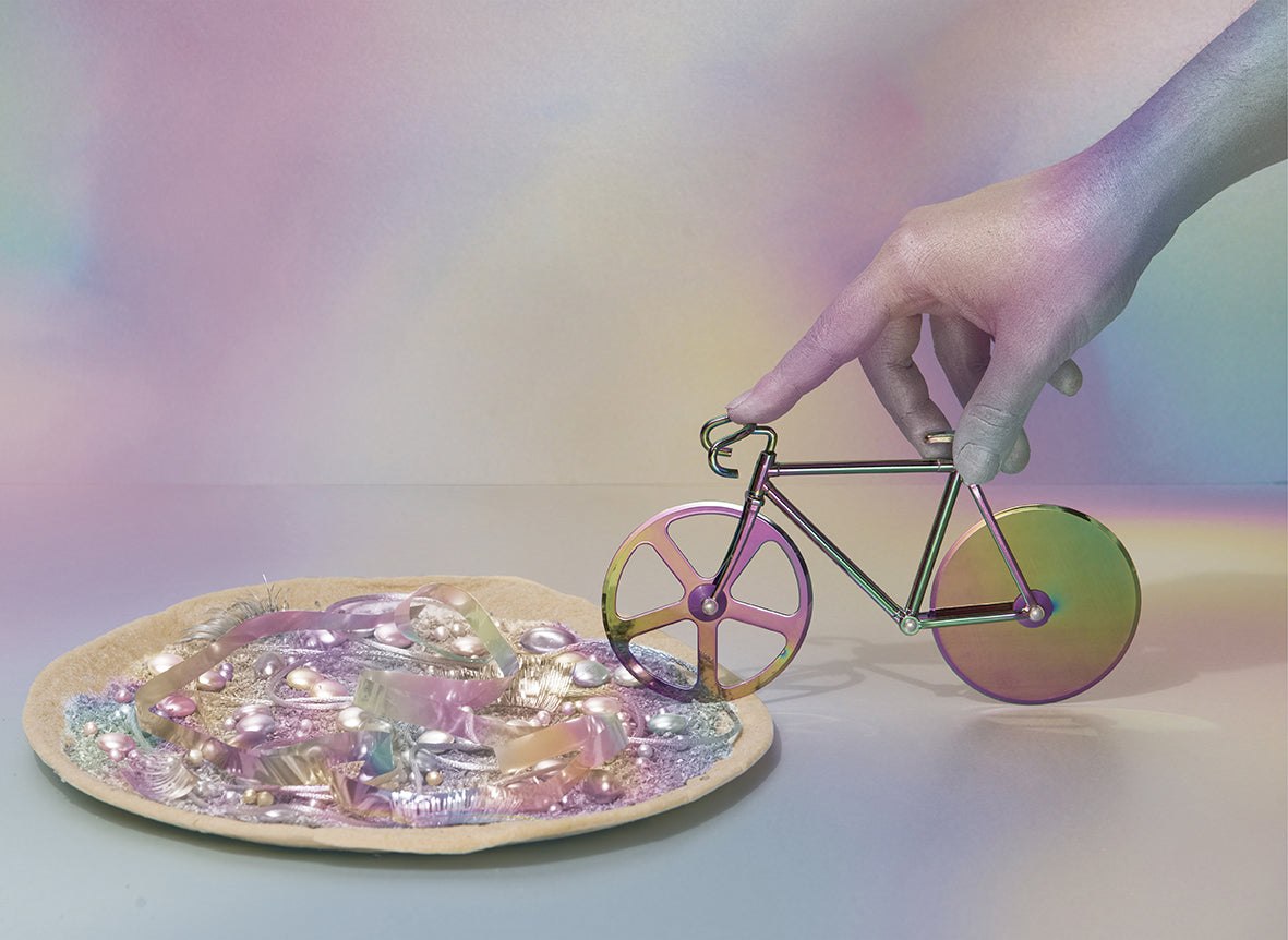 Coupe Pizza Vélo Iridescent